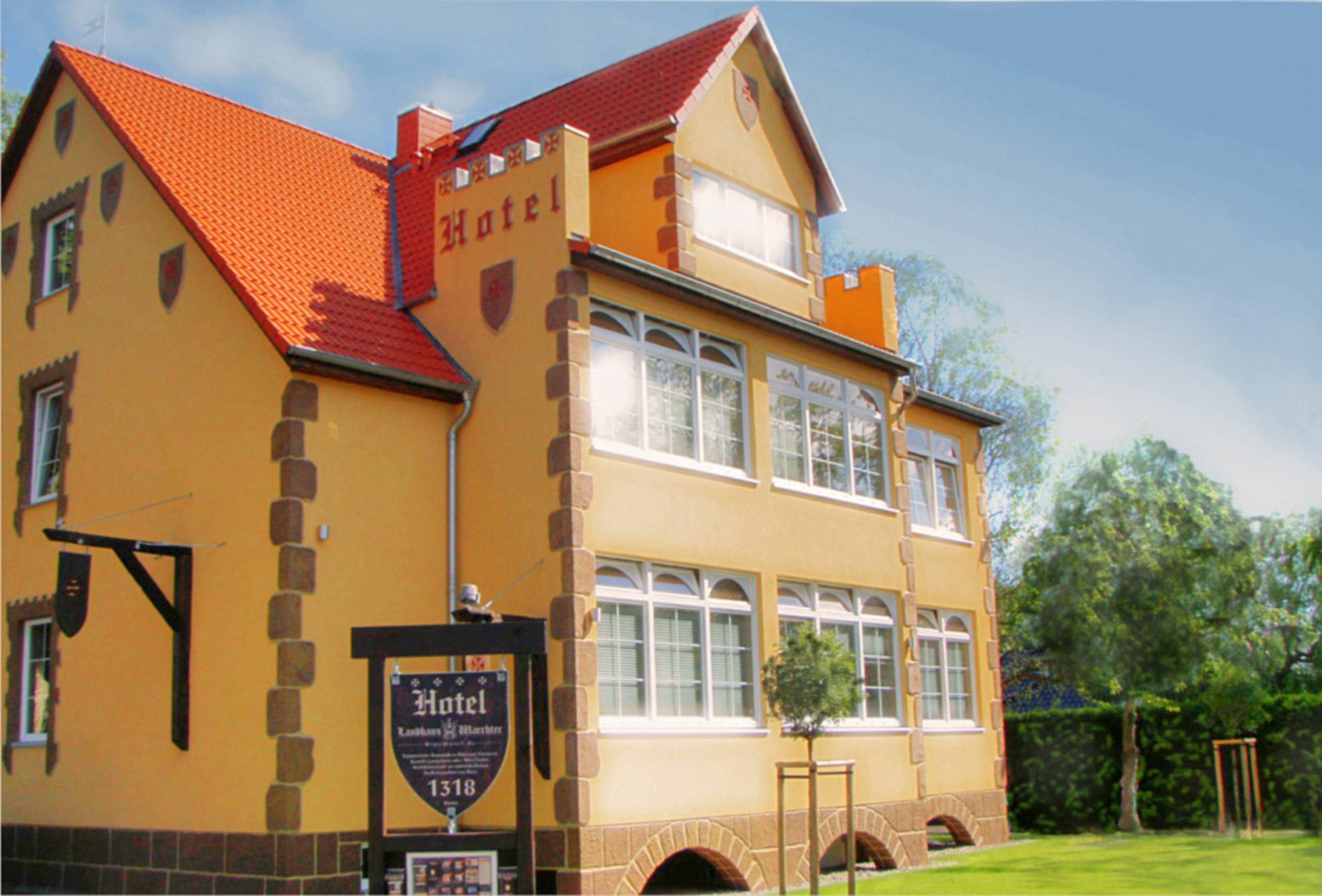 BinzHotel Landhaus Waechter Exterior foto